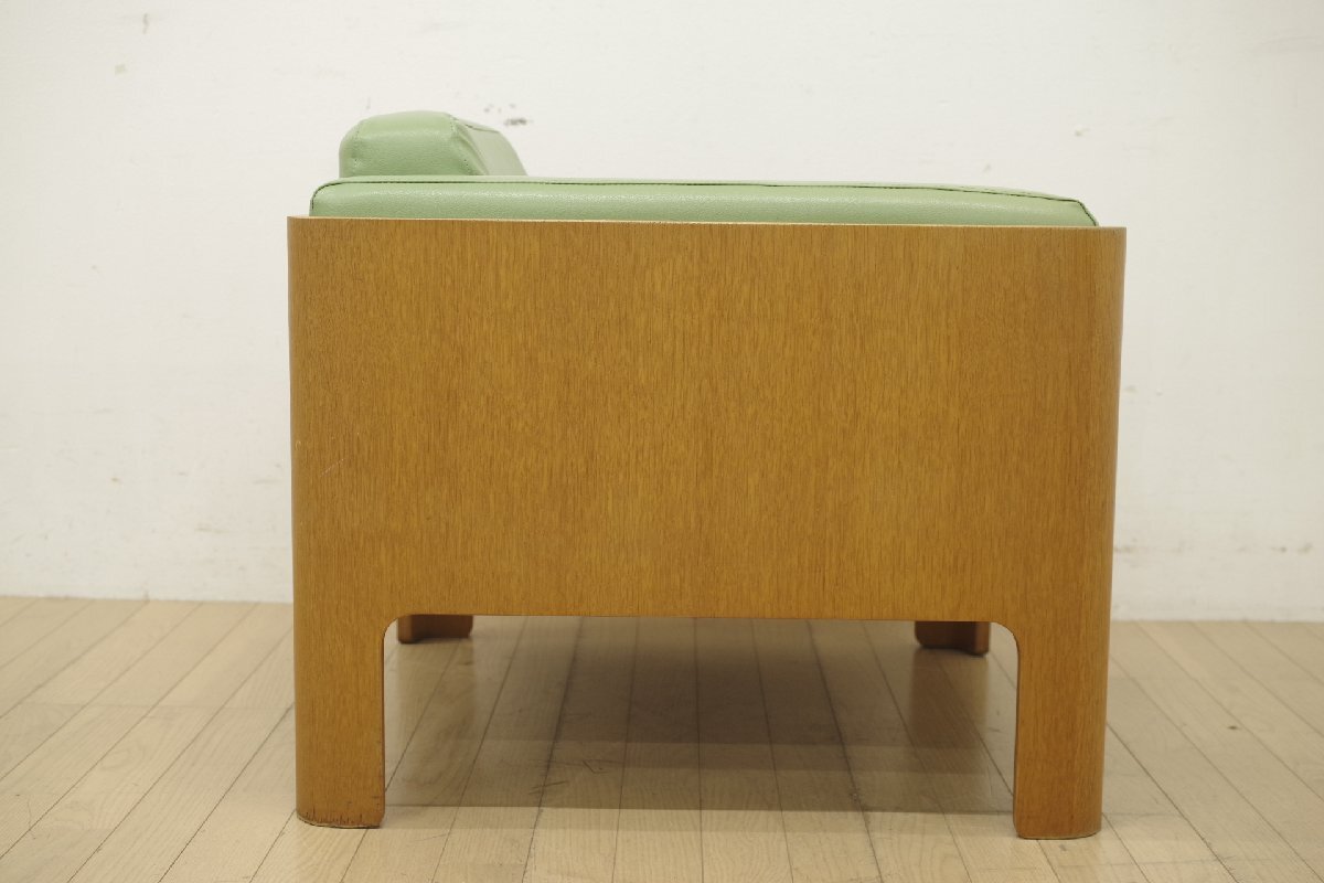  Vintage Tendo Mokko Haco - дуб конара материал легкий стул 1 местный . диван ... Северная Европа способ living прием .. лобби зеленый зеленый E