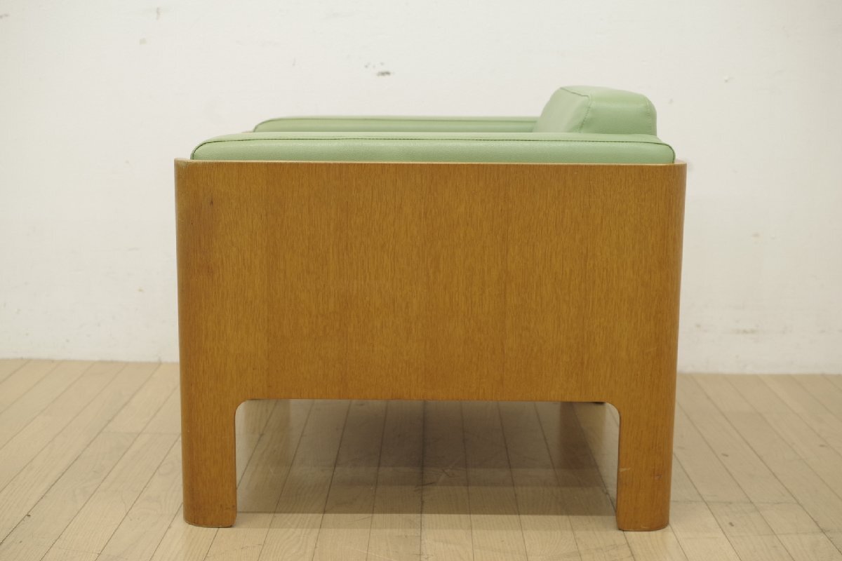  Vintage Tendo Mokko Haco - дуб конара материал легкий стул 1 местный . диван ... Северная Европа способ living прием .. лобби зеленый зеленый D