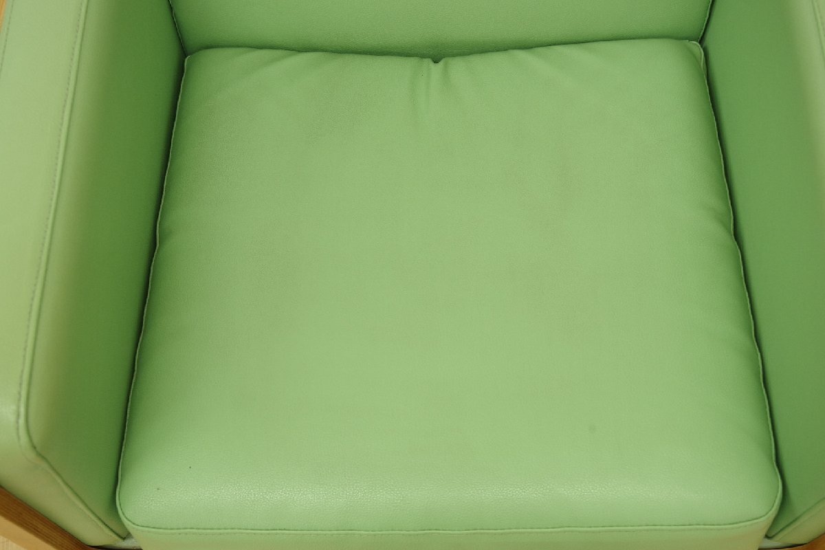  Vintage Tendo Mokko Haco - дуб конара материал легкий стул 1 местный . диван ... Северная Европа способ living прием .. лобби зеленый зеленый I