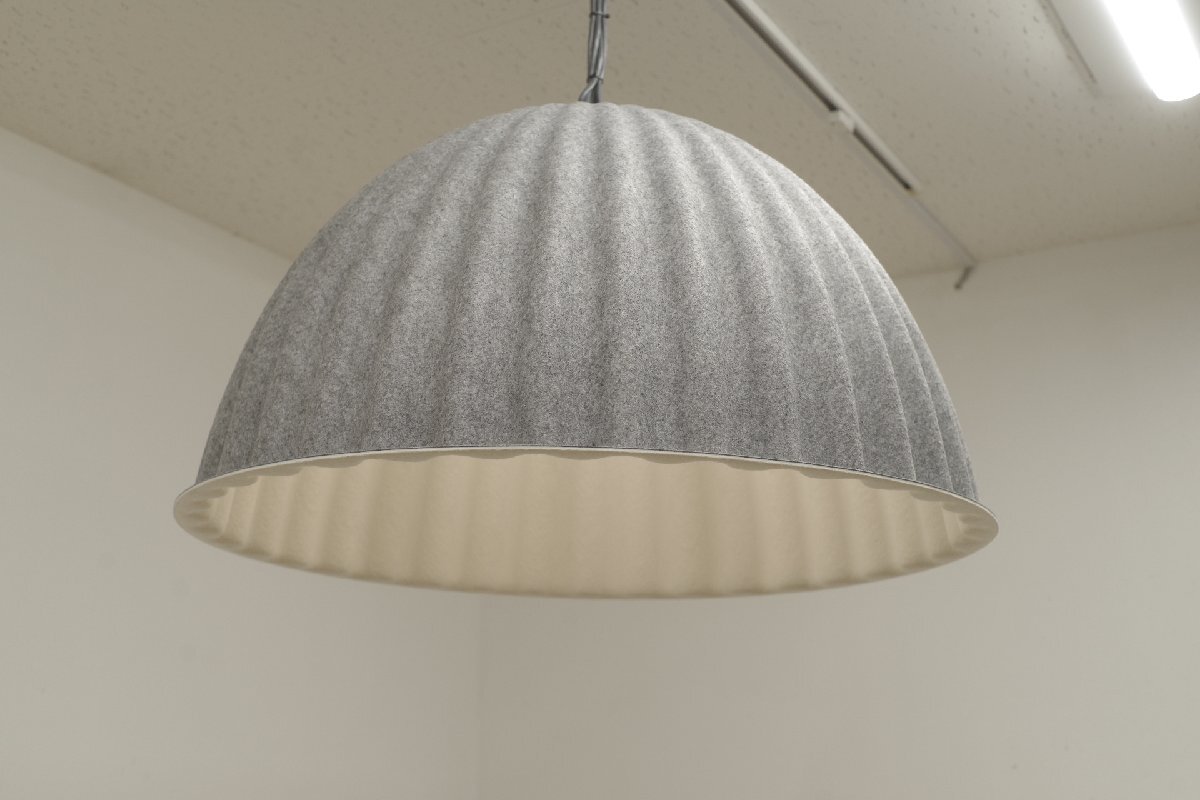 美品 MUUTO ムート UNDER THE BELL 82cm アンダーザベル グレー ペンダントライト E26 北歐 デンマーク ヤマギワ取扱 引掛シーリング A