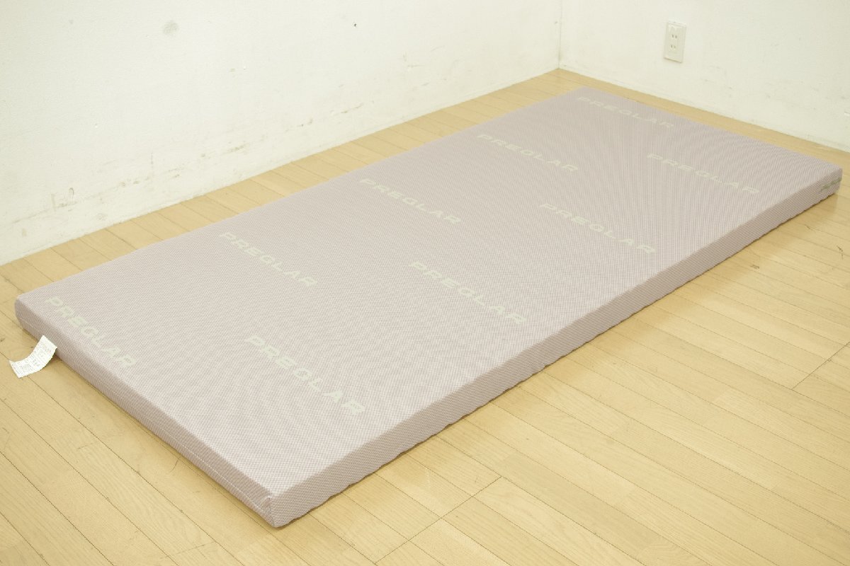 パラマウントベッド プレグラーマットレス KE-551 介護用マット 波形構造 低反発 抗菌 防カビ 中古 電動ベッド 波形マットレス C_画像1