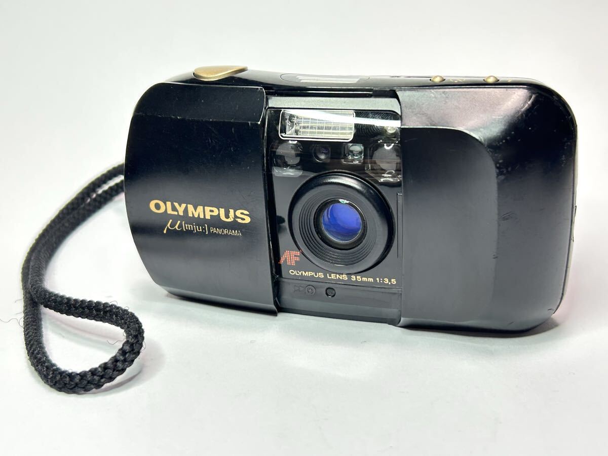 限定SALE，100%新品 OLYMPUS μ PANORAMA 初代 mju 35mm F3.5