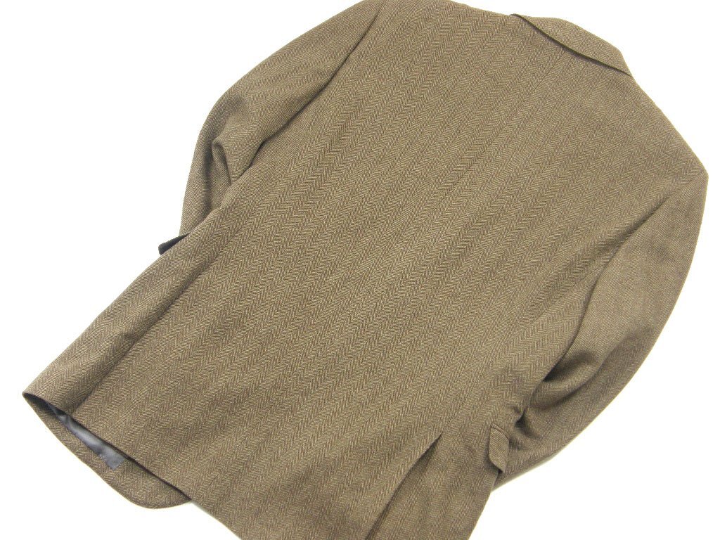 新品 ラルフローレン 日本製 【ヘリンボーン】 秋冬 ジャケット 定価13万円 ★280763 Ralph Lauren 毛 ウール 絹_画像3