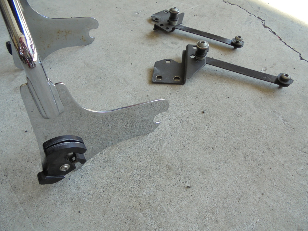 ■本州送料負(fù)擔(dān)■デタッチャブルマウント付純正バックレスト/ツーリングモデル