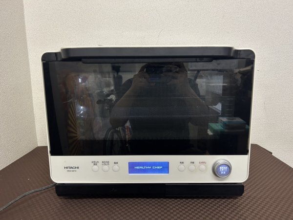 A2 HITACHI 日立 MRO-WE7X 過熱水蒸気オーブンレンジ スチームオーブンレンジ 2019年製 フロストホワイト 通電確認済み 説明書付