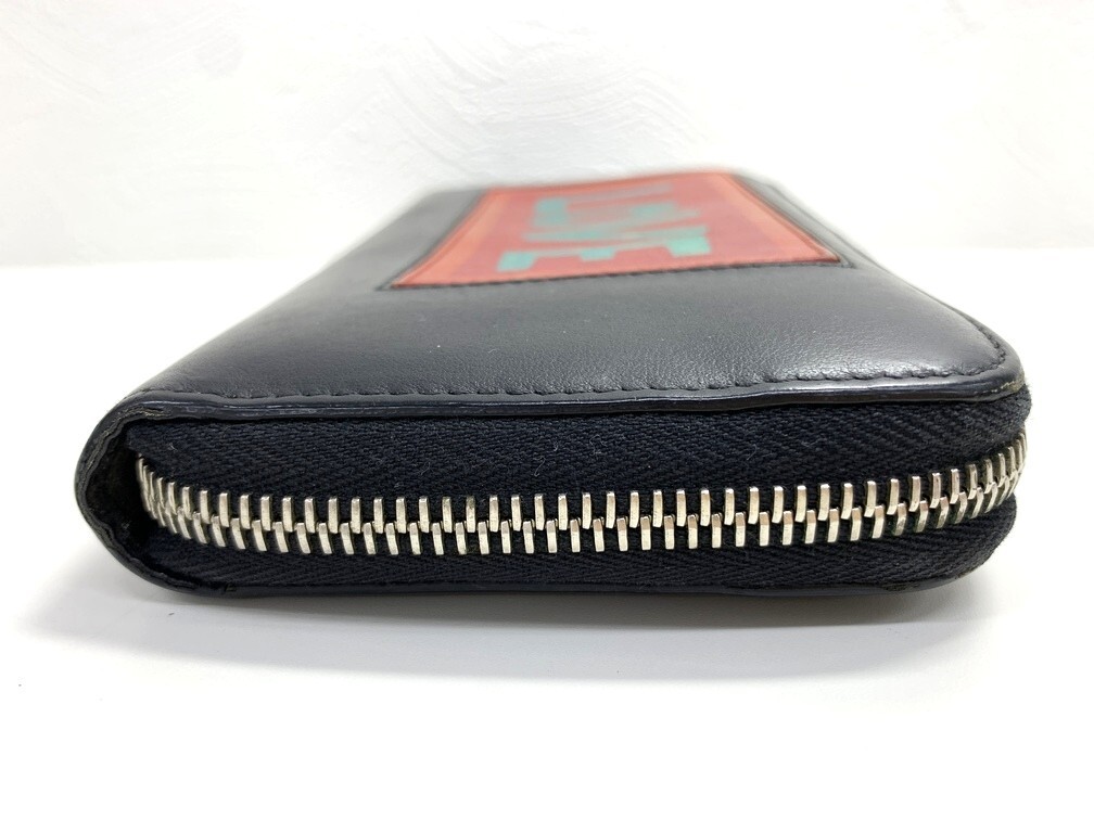 FENDI フェンディ ボキャブラリー LOVE 長財布 【中古】 ブランド 小物 箱付き ラウンドファスナー ウォレット GIN54595_画像5