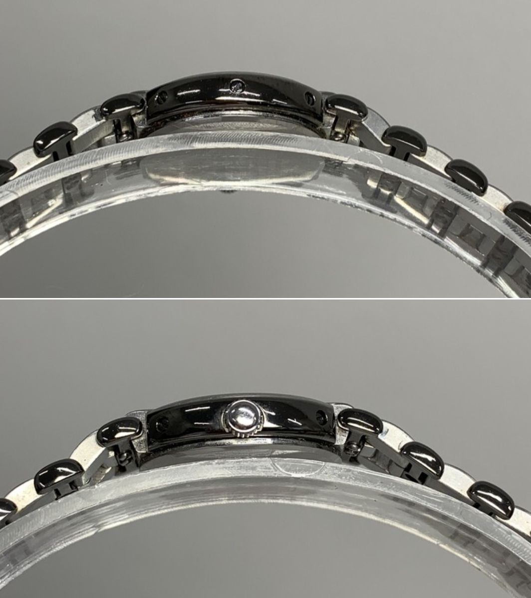 CREDOR Credor женский кварц 3 стрелки аналог наручные часы корпус только * тестер реакция иметь [ б/у ]MINOY32422GI