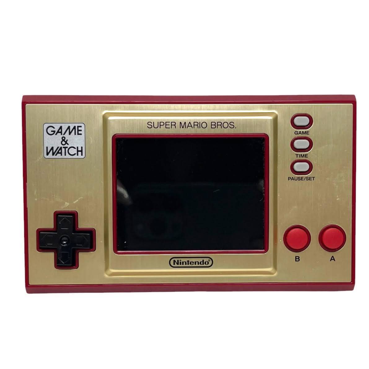 ☆動作確認済☆Nintendo GAME&WATCH 任天堂 ゲーム&ウオッチ スーパーマリオ 本体 通電OK 中古品 （SMR12638）_画像2