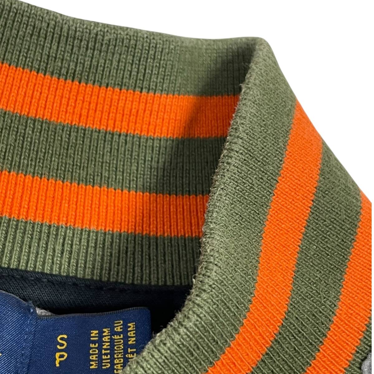 ◆中古品◆ POLO RALPH LAULEN ポロラルフローレン フリーススタジャン ボア フリースジャケット カモフラージュ柄 kyV13464N