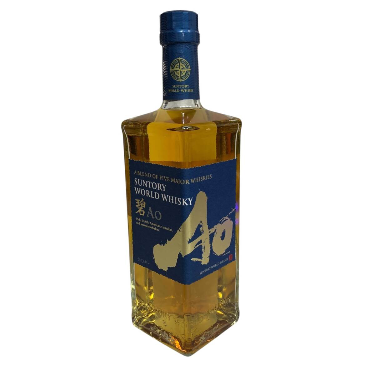 ◆未開(kāi)栓◆ SUNTORY WORLD WHISKY サントリー ワールド ウイスキー Ao 碧 700ml 43％ 本體のみ ◆配送先：神奈川県限定◆ V97669NC
