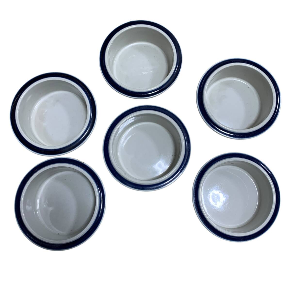 ◆中古品◆ ARABIA アラビア Anemone アネモネ ボウル ココット 6個セット 深皿 食器 北欧食器 kyP18152N_画像2