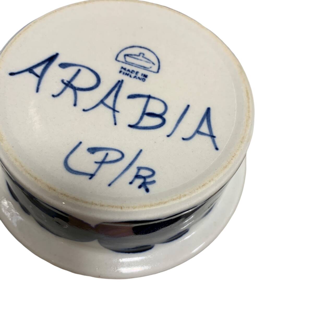 ◆中古品◆ ARABIA アラビア Anemone アネモネ ボウル ココット 6個セット 深皿 食器 北欧食器 kyP18152N_画像8