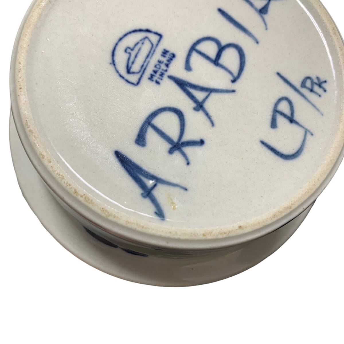 ◆中古品◆ ARABIA アラビア Anemone アネモネ ボウル ココット 6個セット 深皿 食器 北欧食器 kyP18152N_画像10