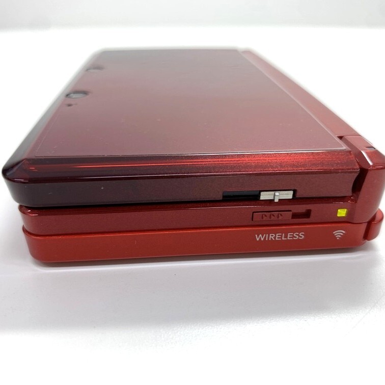 Nintendo ニンテンドー 3DS フレアレッド 本體 CTR-001 【中古?初期化済み】 箱付き ゲーム AEN10373GI