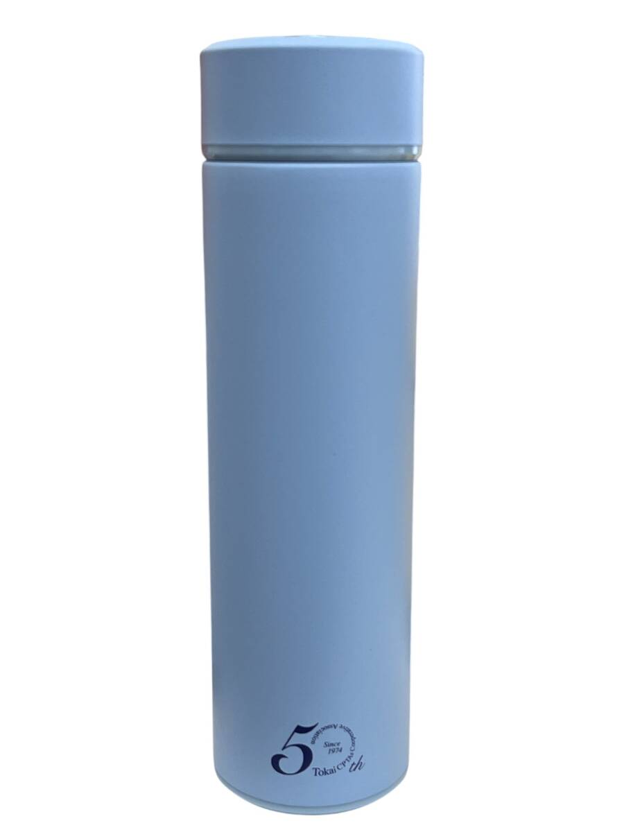 [ не использовался ] SWAROVSKI Swarovski высокий стакан фляжка 450ml бледно-голубой теплоизоляция STG3496