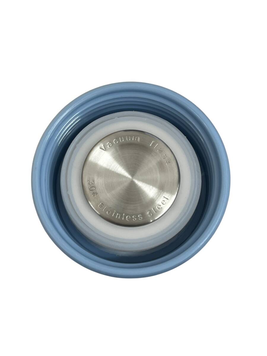 [ не использовался ] SWAROVSKI Swarovski высокий стакан фляжка 450ml бледно-голубой теплоизоляция STG3496