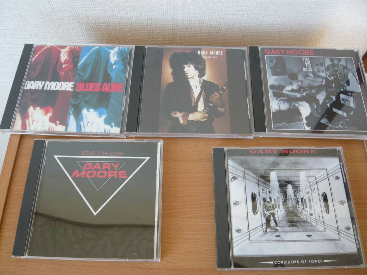 GARY MOORE ゲイリームーア中古CDセット