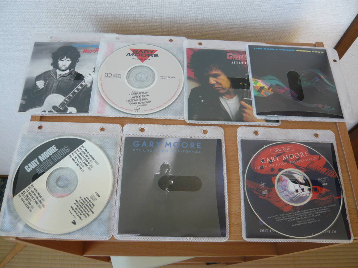 GARY MOORE ゲイリームーア中古CDセット