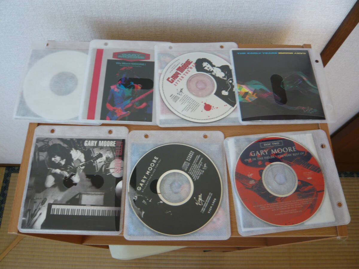 GARY MOORE ゲイリームーア中古CDセット