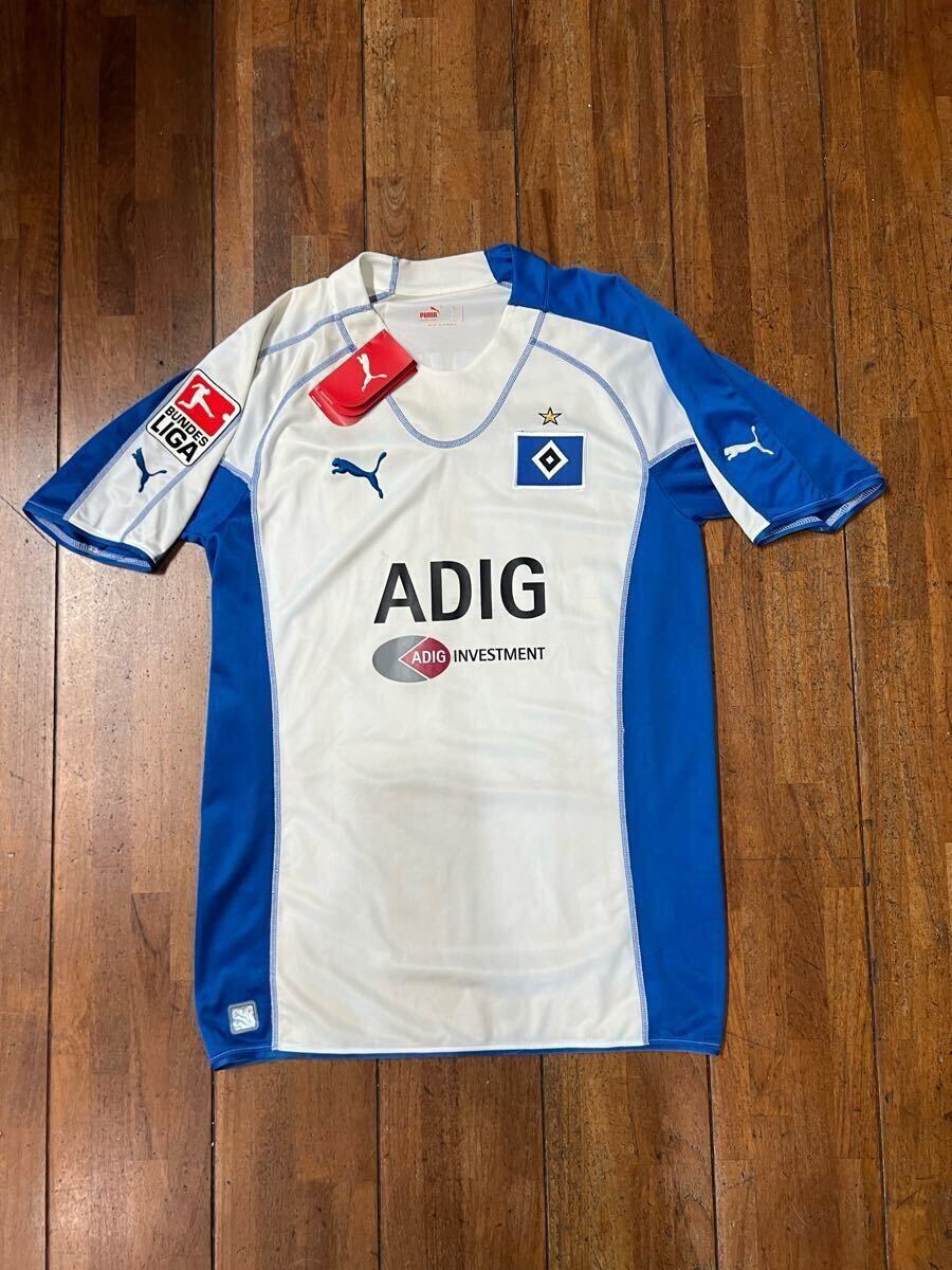 00s 04/05 高原直泰 ハンブルガーSV Home ユニフォーム サッカー サッカーユニフォーム 半袖 日本代表 タグ付き 新品未使用 プーマ PUMA