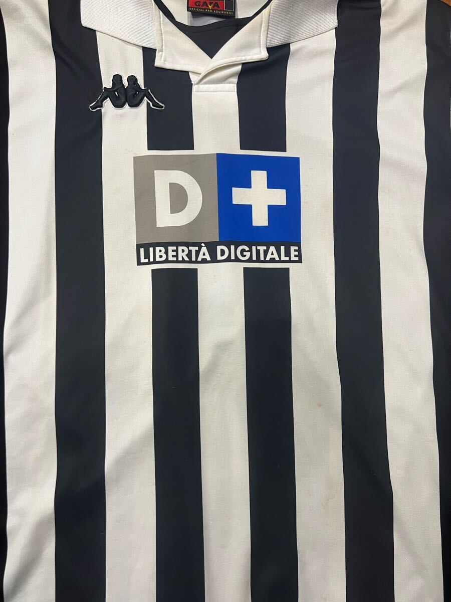 90s 99/00 ユベントス デルピエロ 10番 Kappa ユーベ セリエA ユニフォーム 長袖シャツ イタリア代表 インテル ミラノ