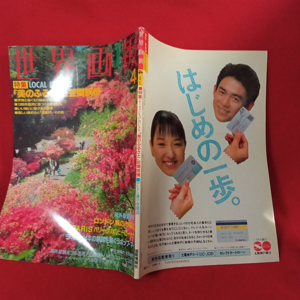 hh227『世界畫報1989年4月號　特集ローカル-エクスプレス　美のふるさと笠間旅情　國際情報社発行』＊L13＊70925