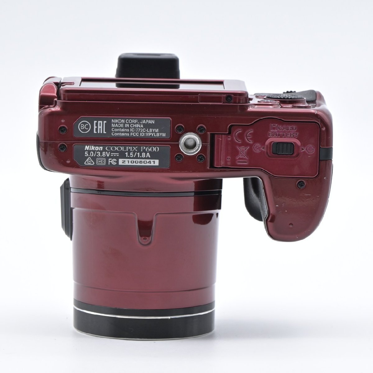 Nikon ニコン P600 レッド
