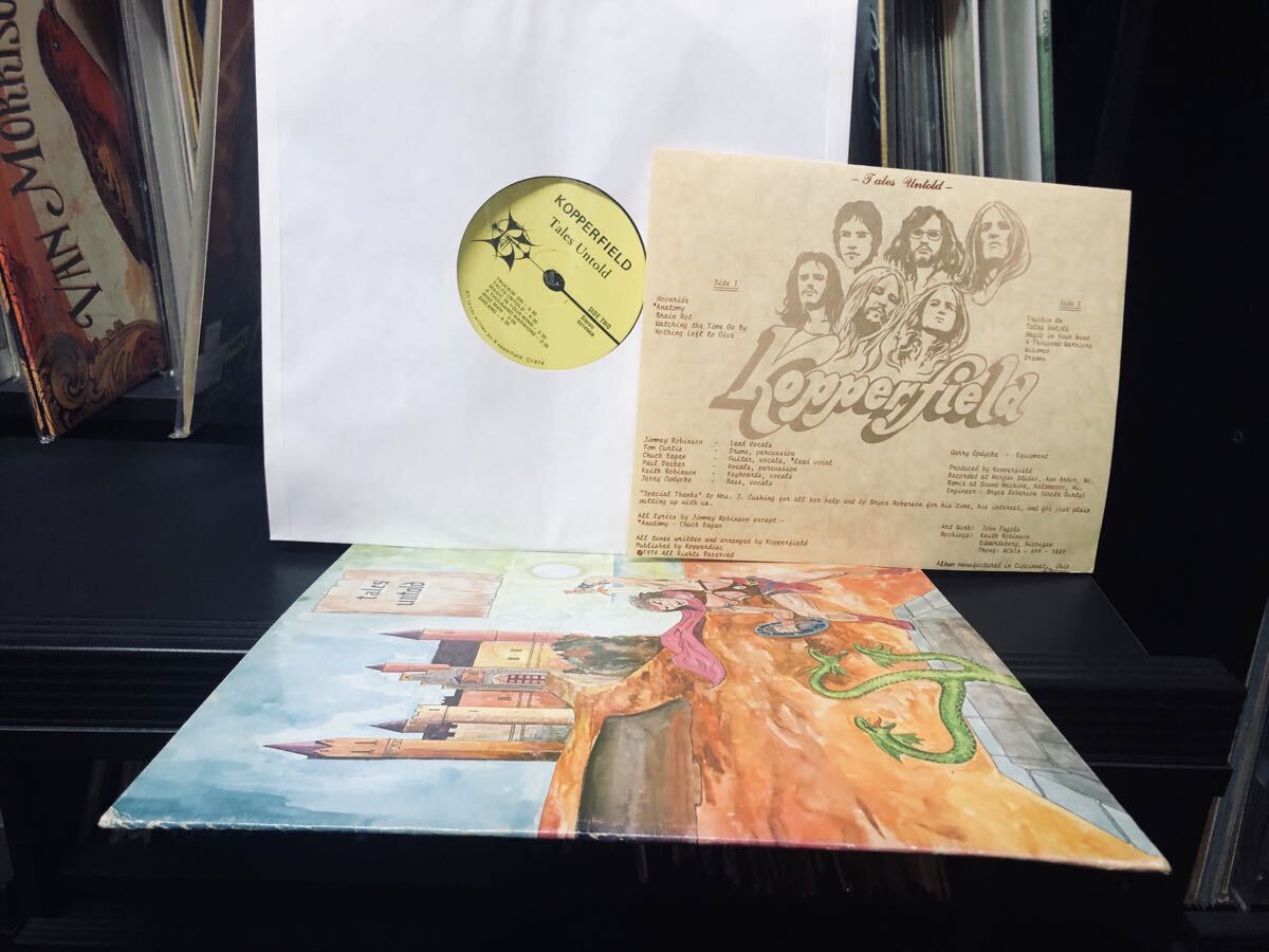 US Hardプログレ Org LP ▼ Kopperfield - Tales Untold’74アメリカKopperdisc原盤 ▼ * アメリカンprogハード * コッパーフィールド * _画像3