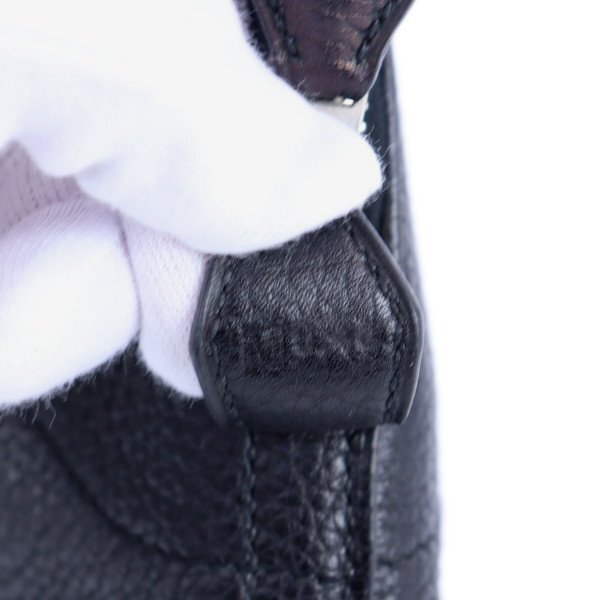 ABランク【エルメス】ボリード35/ブラック/トリヨンクレマンス/パラジウム金具/□M刻印/レディース/HERMES/ハンドバッグ/ショルダーバッグ_画像7