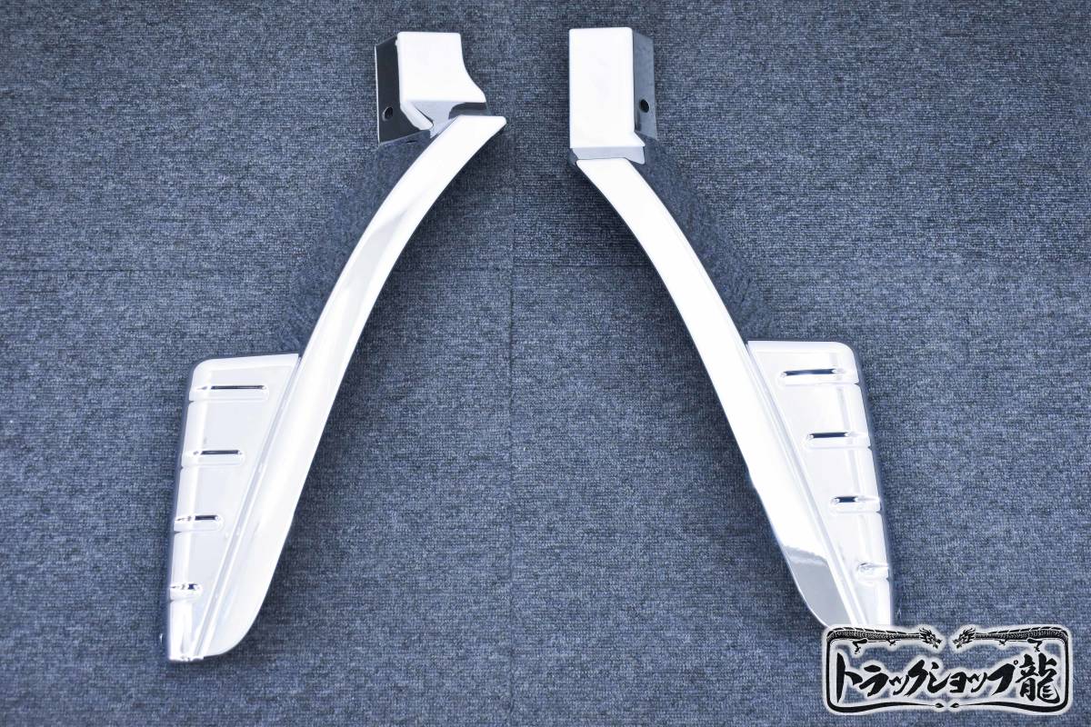 メッキ フロントマッドガード カバー 三菱ふそう ブルーテックキャンター/20キャンター ワイド M0952P