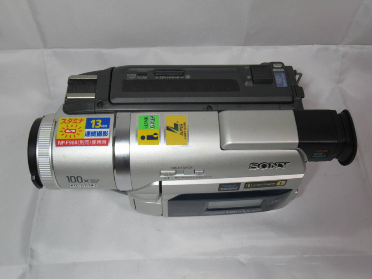 【動作確認済み】SONY / ソニー　Digital Handycam　デジタルハンディカム　DCR-TRV620　Digital8　Hi8　8ミリビデオカメラ　管Z0159