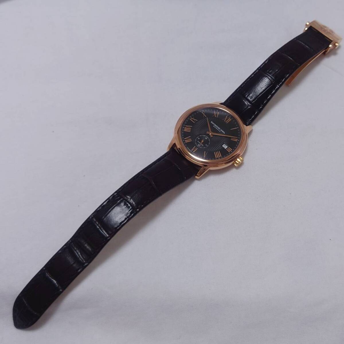 【１円スタート！】レイモンドウィル マエストロ RAYMOND WEIL MAESTRO 2238-PC5-00209 國內(nèi)正規(guī)品 自動巻き メンズ