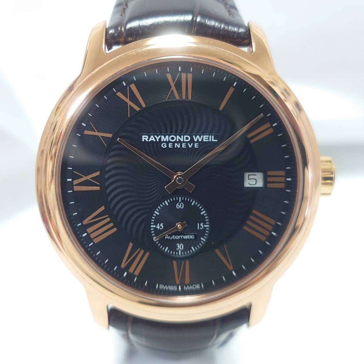 【１円スタート！】レイモンドウィル マエストロ RAYMOND WEIL MAESTRO 2238-PC5-00209 國內(nèi)正規(guī)品 自動巻き メンズ