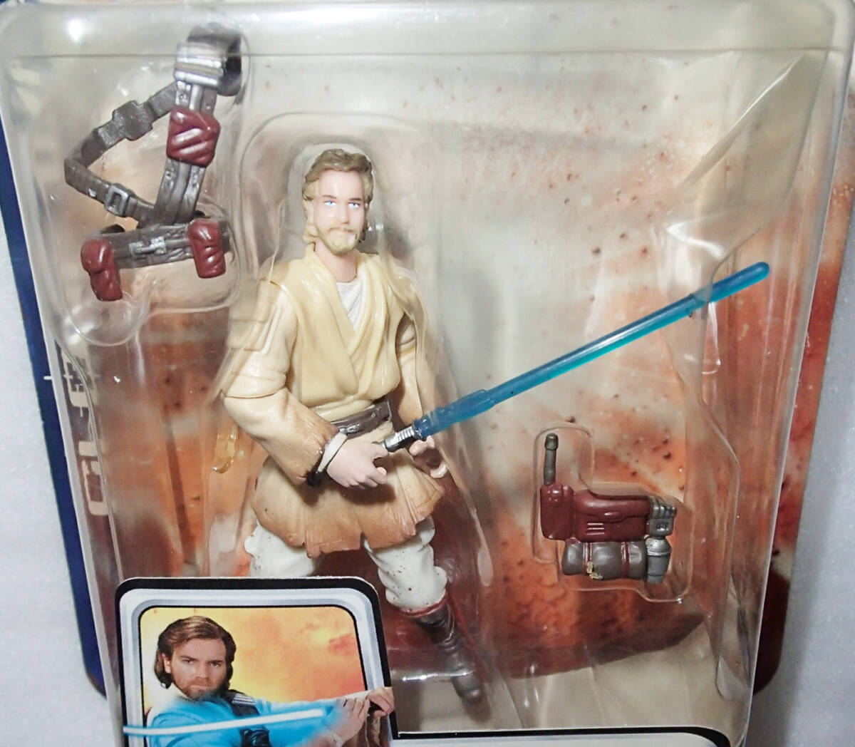 ★スターウォーズ /クローンウォーズ ベーシックフィギュア【オビ＝ワン・ケノービ】未開封★_画像3