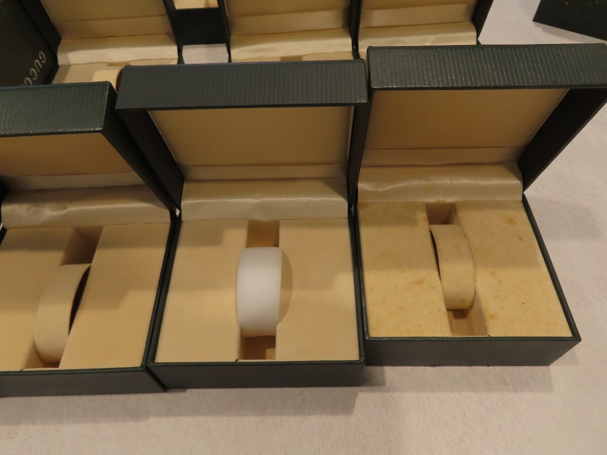 1円　グッチ　時(shí)計(jì)用ケース17點(diǎn)　劣化ケースあり　Bランク　1837417