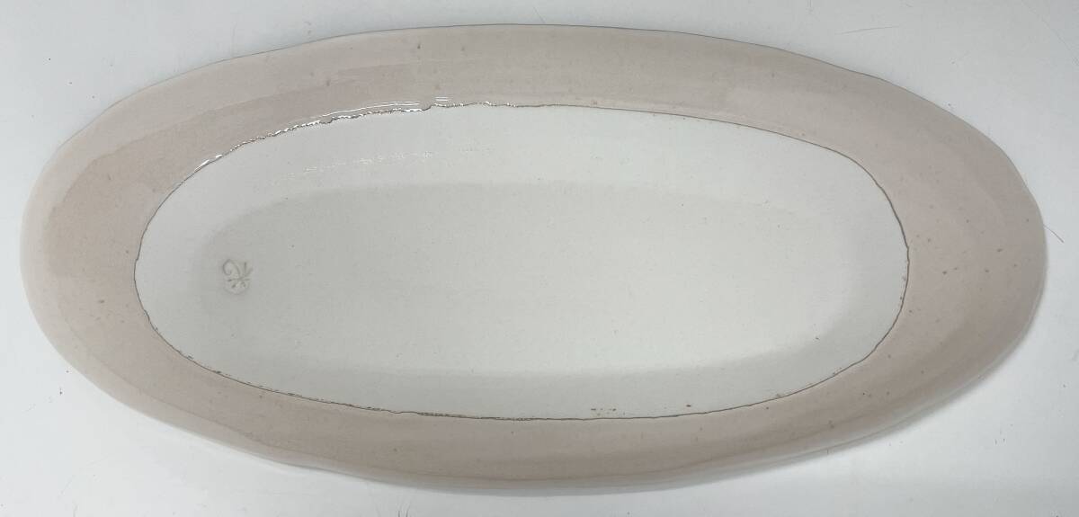 【花御堂 うつわ】食器/コレクション/陶器/長皿/青/白/キッチン用品/インテリア/A79-084_画像7