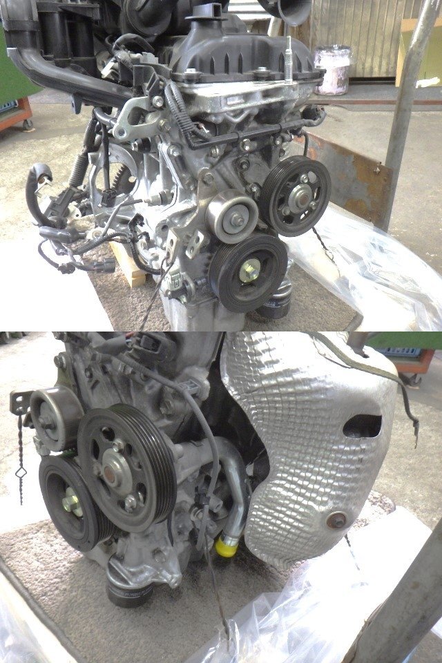 ★ H26年 ハスラー MR31S エンジン R06A 11100-50M11/11200-50M01-X12 実走6.4萬km ※個人宅不可(福山通運(yùn)支店止め)[ZNo:06009413]