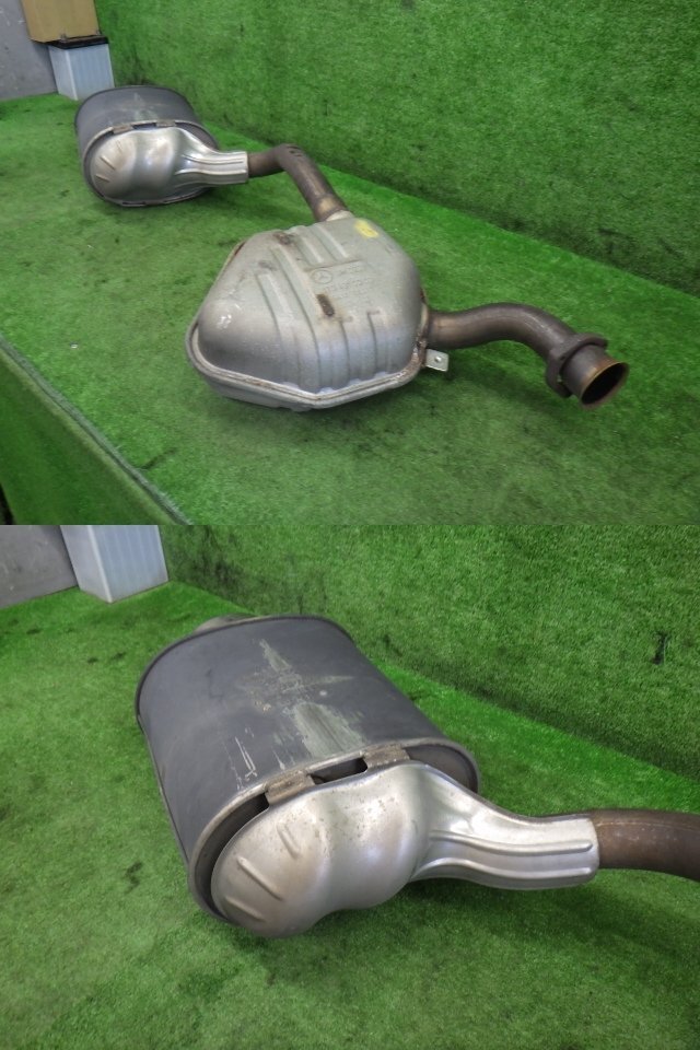 # H14年 ベンツ SLK230 コンプレッサー R170 GF-170449 右H 純正 リア マフラー 1118 ※個人宅不可(福山通運支店止め)[07005841]