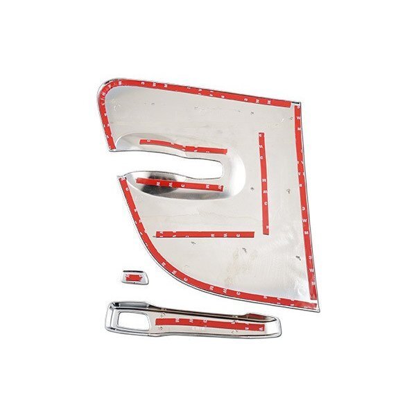 日産UD クオン パーフェクトクオン メッキ ドアハンドルプロテクター ドアハンドルガーニッシュ 6Pセット H17.1～_画像6