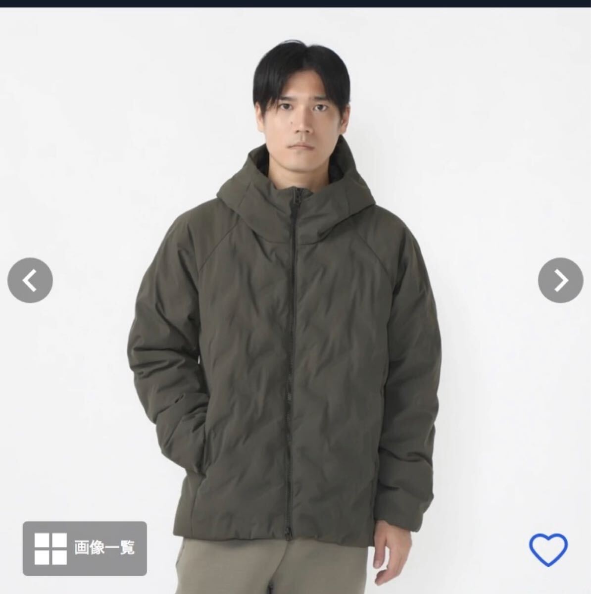 TIGORA アルミ蓄熱パデッドフードジャケット OCEANS掲載_画像1