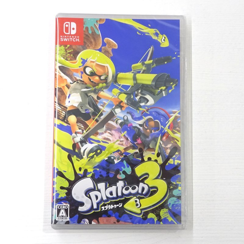 ★未開(kāi)封★Nintendo Switchソフト スプラトゥーン3 (スイッチソフト/スプラ)★【GM646】