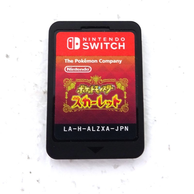 ★中古★Nintendo Switchソフト ポケットモンスター スカーレット (ポケモン/ニンテンドースイッチ/任天堂/スイッチ)★【GM646】