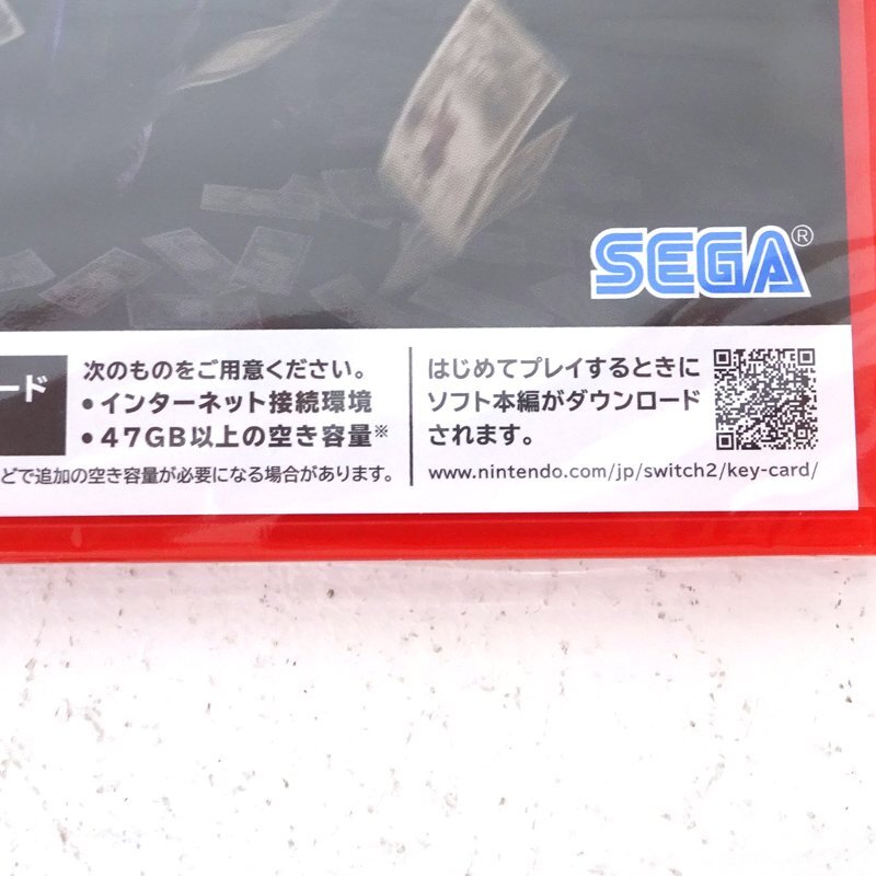 ★未開封★Nintendo Switch2ソフト 龍が如く0 誓いの場所 Director's Cut (Switch2/スイッチ2)★【GM622】