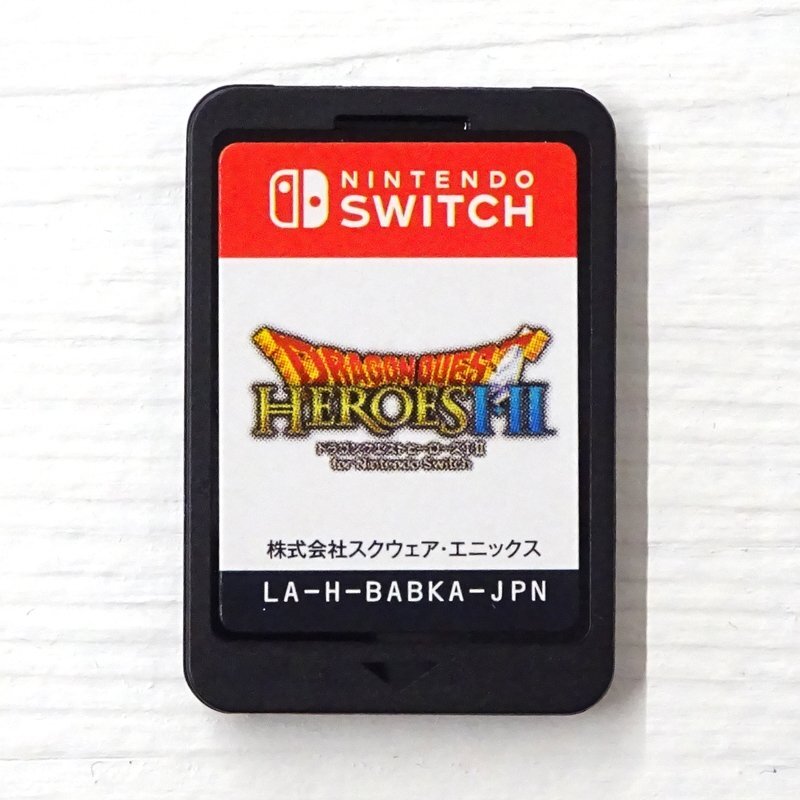 ★中古★【ケース非純正】Nintendo Switchソフト ドラゴンクエストヒーローズI?II for Nintendo Switch (スイッチソフト)★【GM646】