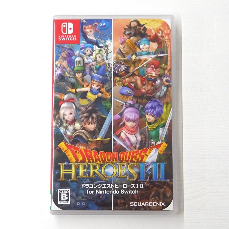 ★中古★【ケース非純正】Nintendo Switchソフト ドラゴンクエストヒーローズI?II for Nintendo Switch (スイッチソフト)★【GM646】
