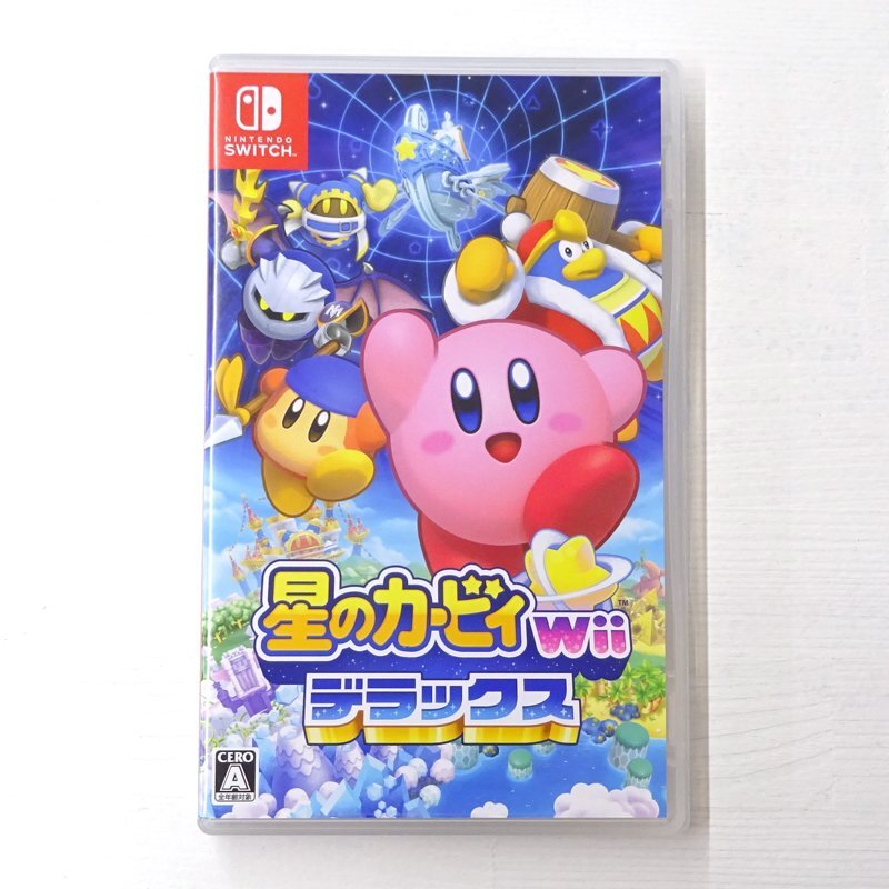 ★中古★【ケース非純正】Nintendo Switchソフト 星のカービィ Wii デラックス (スイッチソフト)★【GM646】