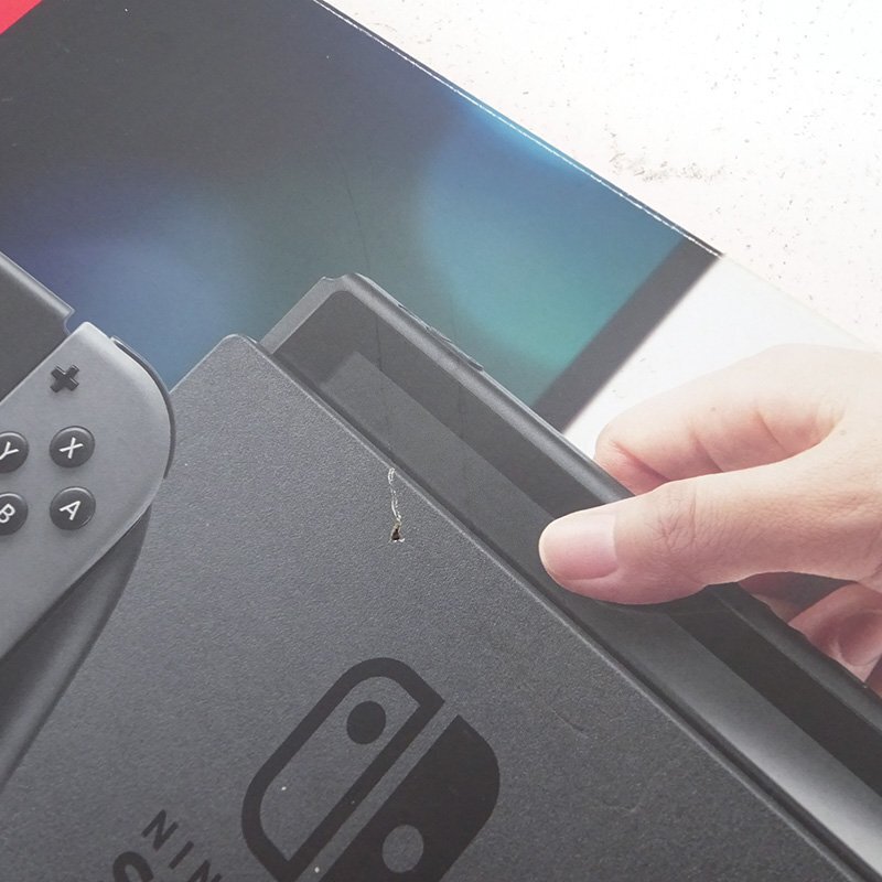 ★中古★Nintendo Switch 本體 Joy-Con(L)/(R)グレー HAC-S-KAAAA 舊型 初期型 (ニンテンドースイッチ/任天堂)★【GM649】