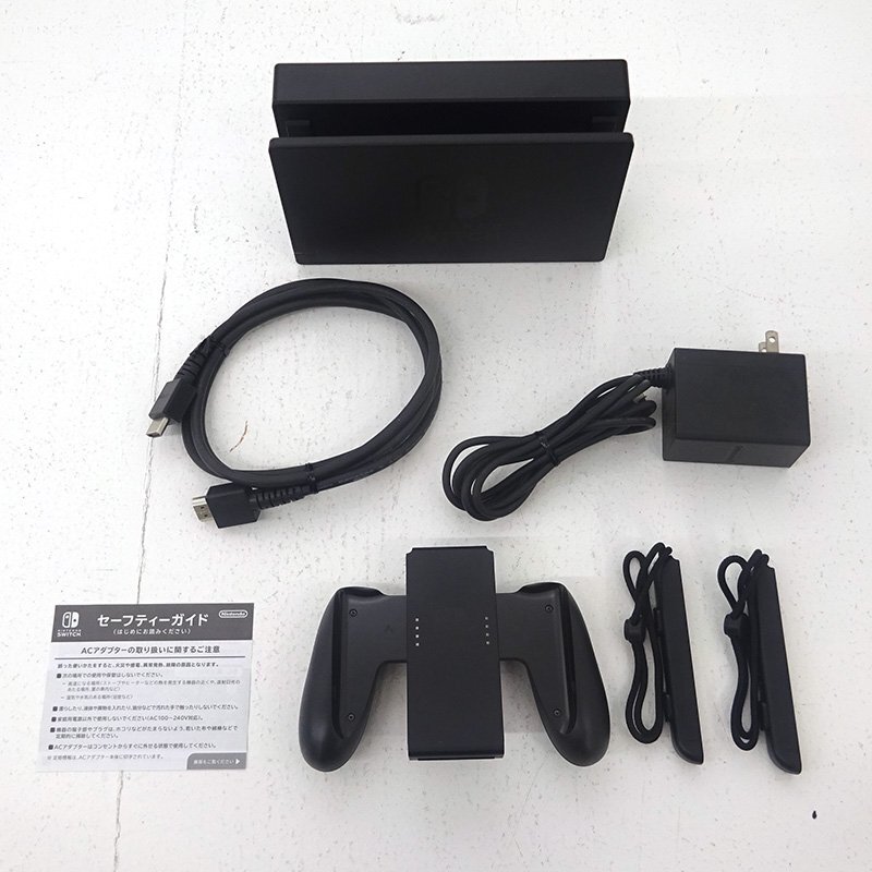 ★中古★Nintendo Switch 本體 Joy-Con(L)/(R)グレー HAC-S-KAAAA 舊型 初期型 (ニンテンドースイッチ/任天堂)★【GM649】