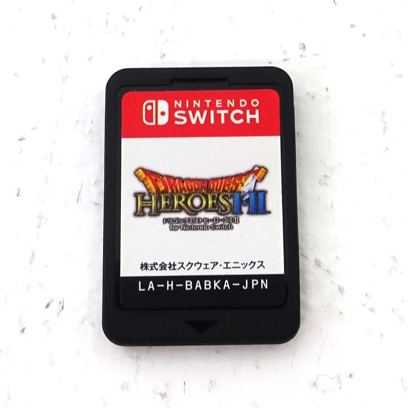 ★中古★Nintendo Switchソフト ドラゴンクエストヒーローズI?II (ドラクエ/ニンテンドースイッチ/任天堂/スイッチ)★【GM646】
