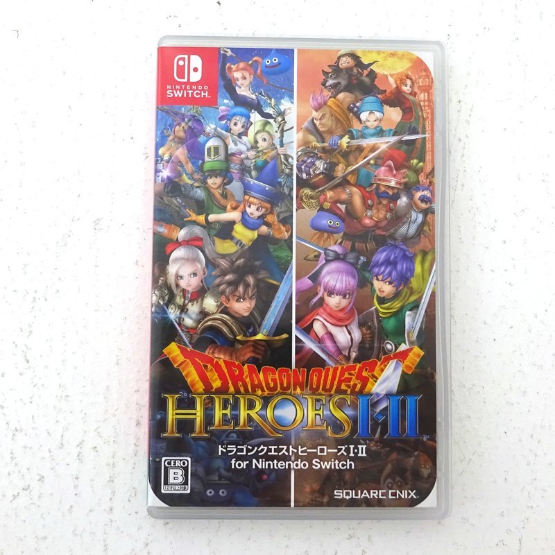 ★中古★Nintendo Switchソフト ドラゴンクエストヒーローズI?II (ドラクエ/ニンテンドースイッチ/任天堂/スイッチ)★【GM646】